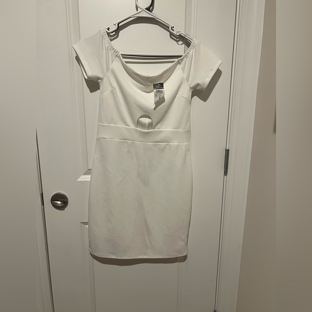 White mini dress Rue21 size M